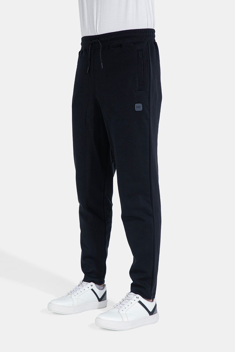 Black Slim Fit Sweat Pants