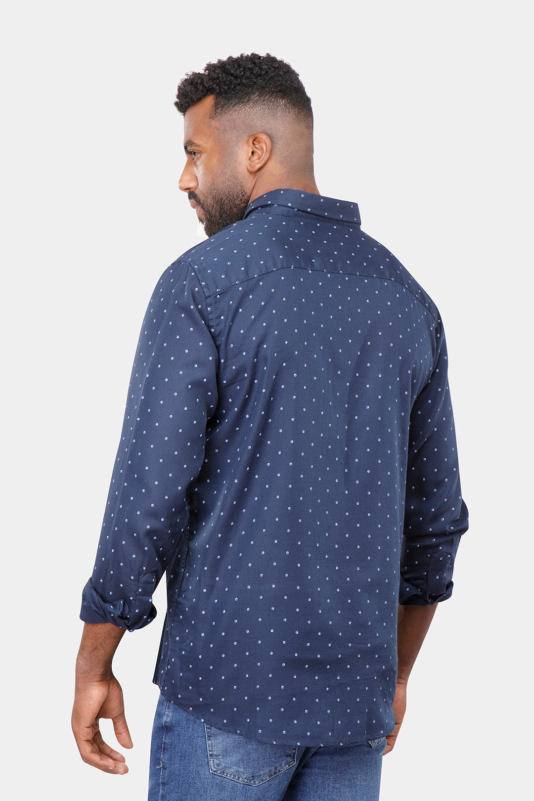 Navy Slim Fit Shirt