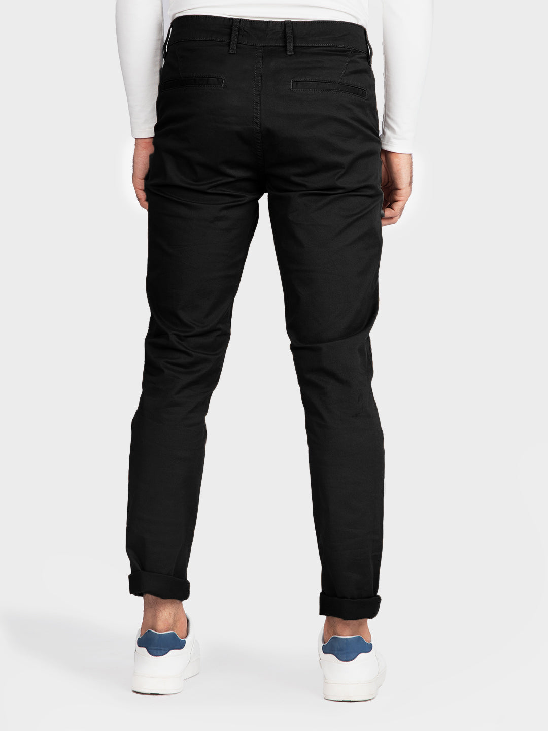 Black  Slim Fit Chino Pants