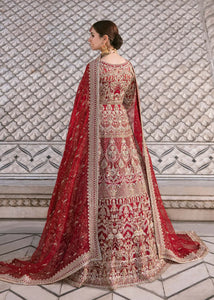 Royal Bridal Wedding Dress In Red Lehenga Kameez Style – UY COLLECTION