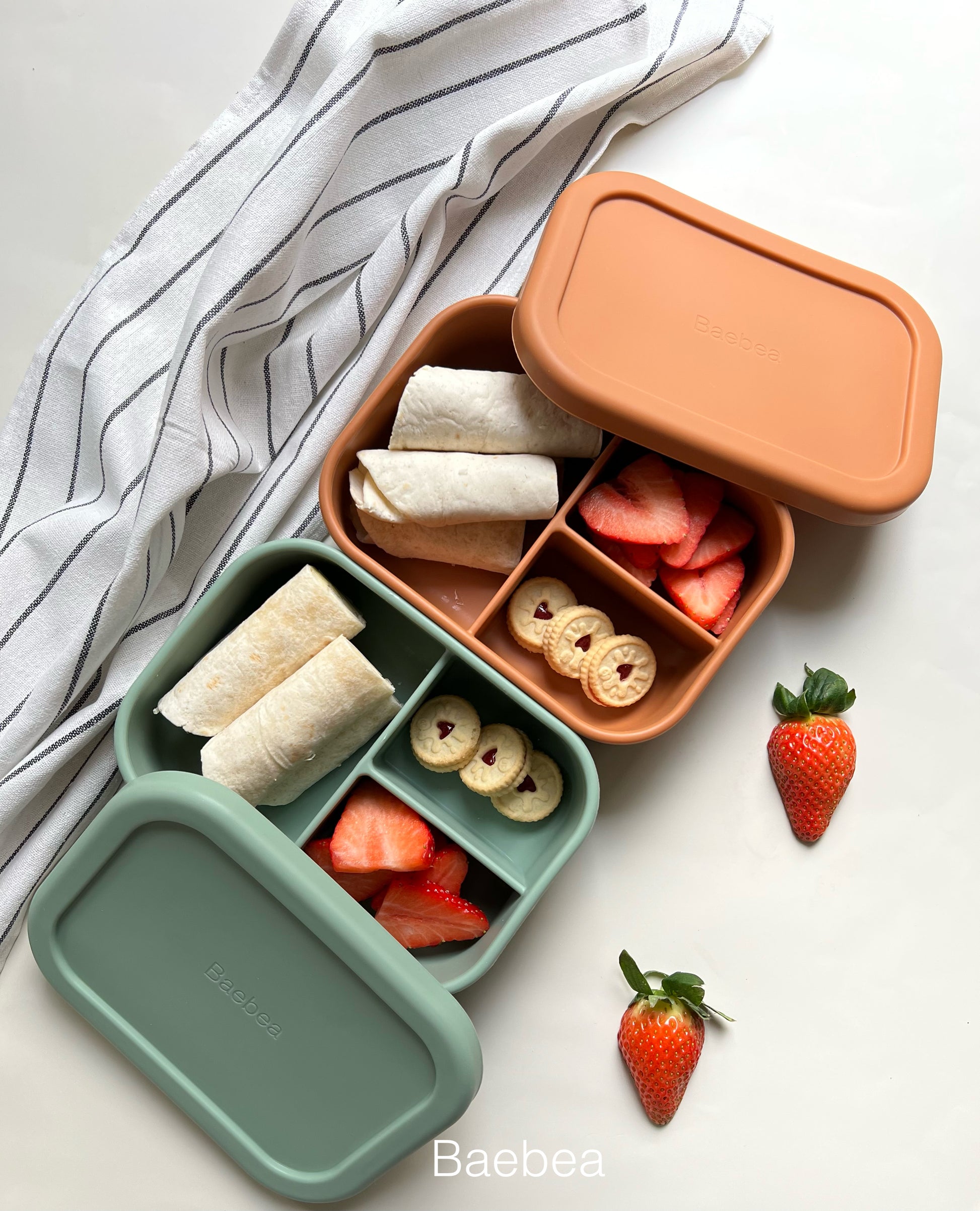 Invloed Abstractie onze Silicone Bento Lunch Box – Baebea