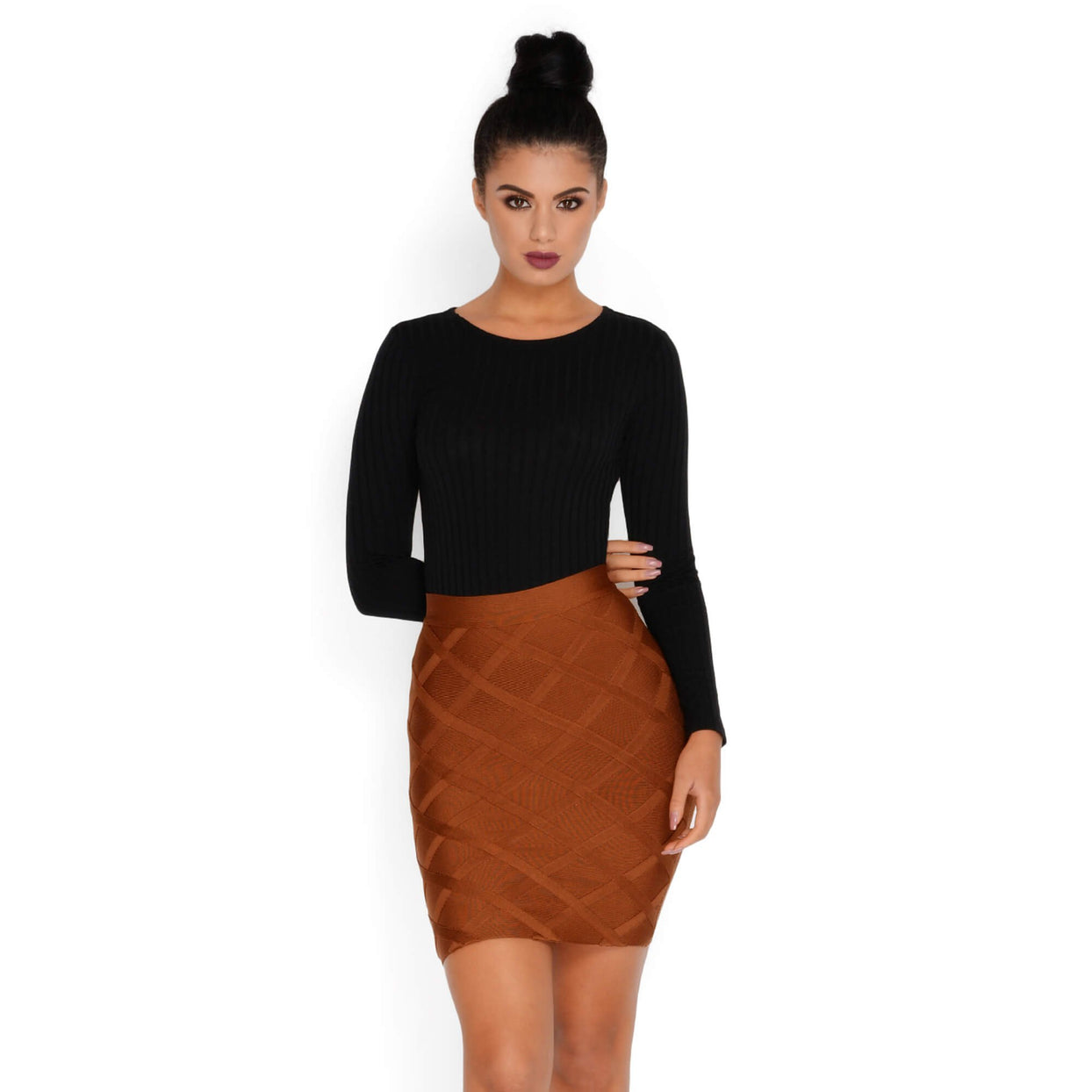 Bandage Mini Skirt | Oh Polly Fashion