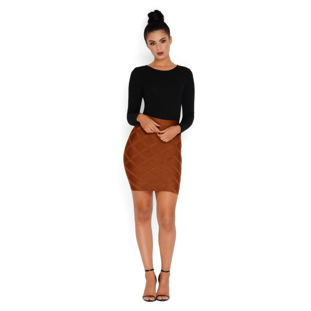 Bandage Mini Skirt | Oh Polly Fashion