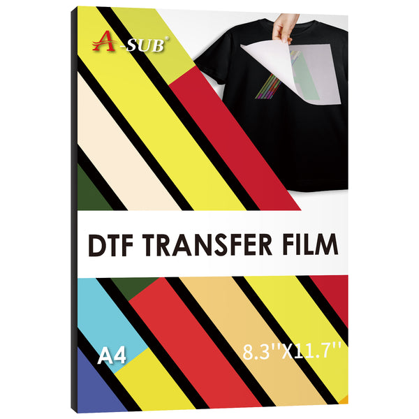 Yamation DTF Transfer Film Roll: 13inch 328 ft Premium Double-Sided Matte Finish Pet Transfer Paper Direct to Film