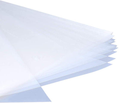 30 Sheets 8.5 X 11 Inch Clear Transparency Film 100% Transparent Sheets for  Inkj