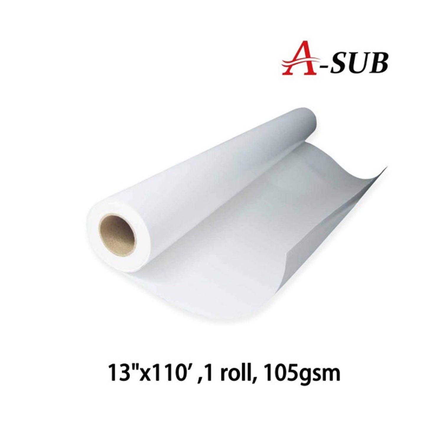 A-SUB Clear Sublimation Vinyl for Cotton Shirts 12x10FT