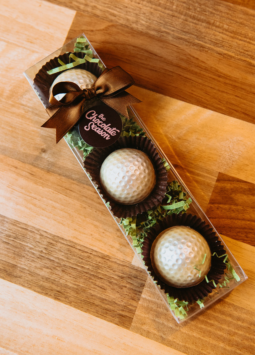 Chocolate Golf Balls Gift Box