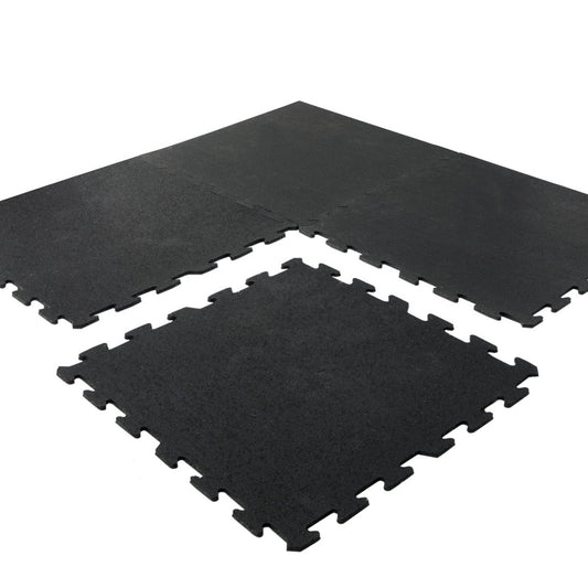 24 x 24 x 3/8 VÉLOTAS Rubber-Top Fitness Mat