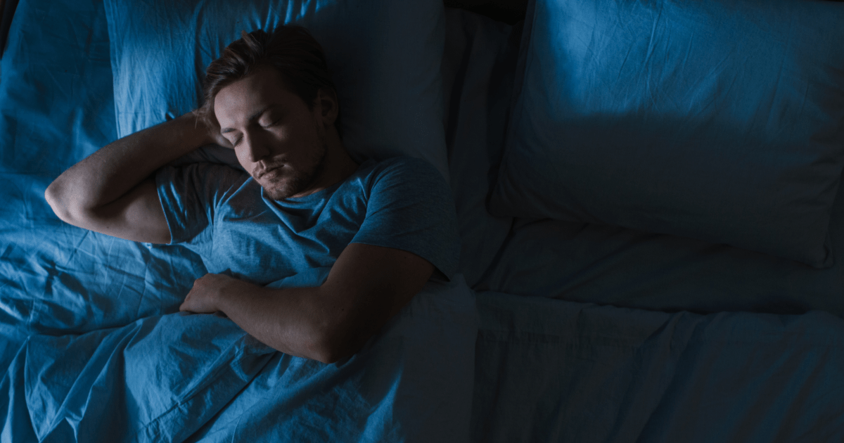 A man sleeping | Ultimate Nutrition