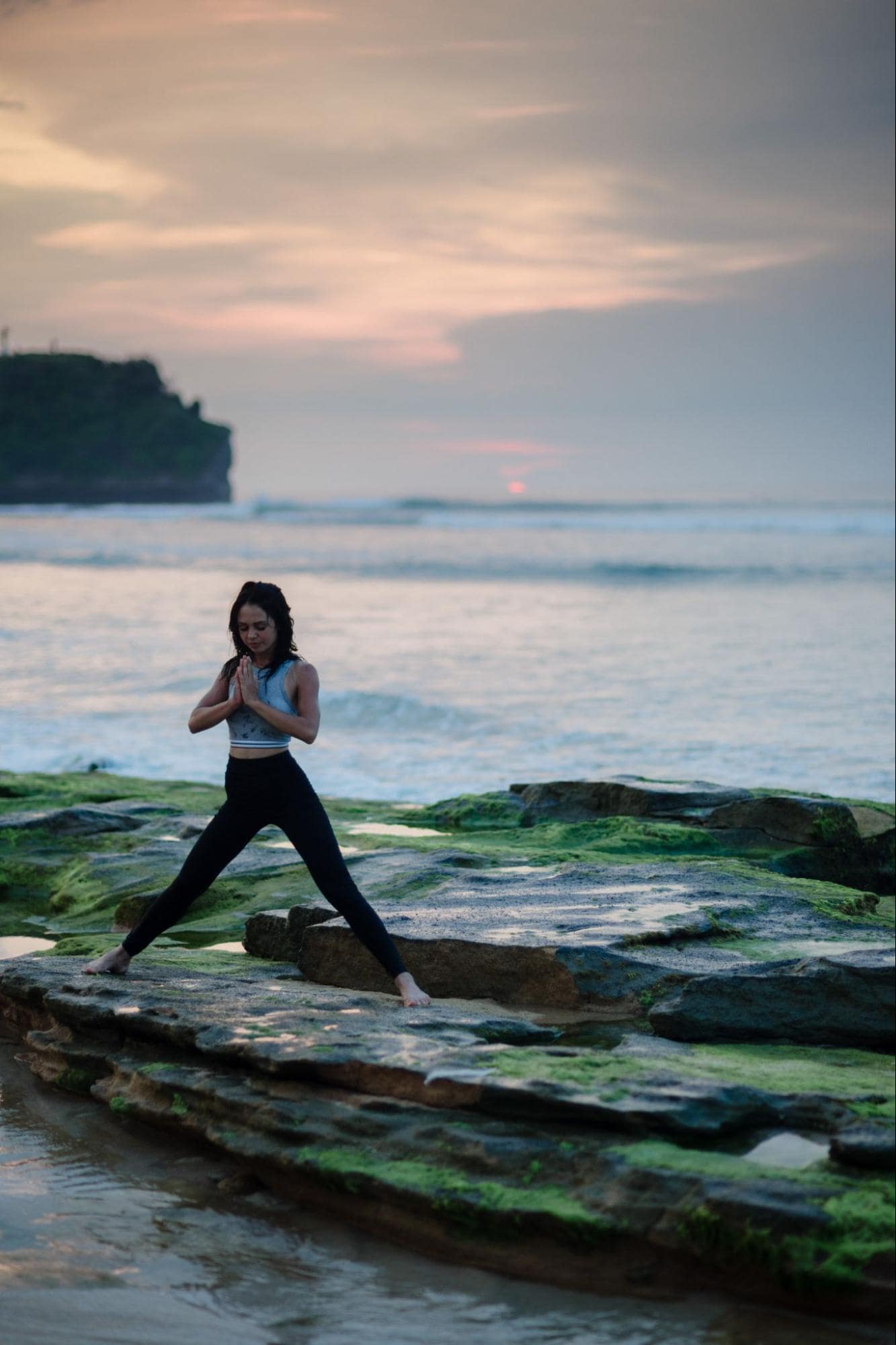 Execução de fitness de treino