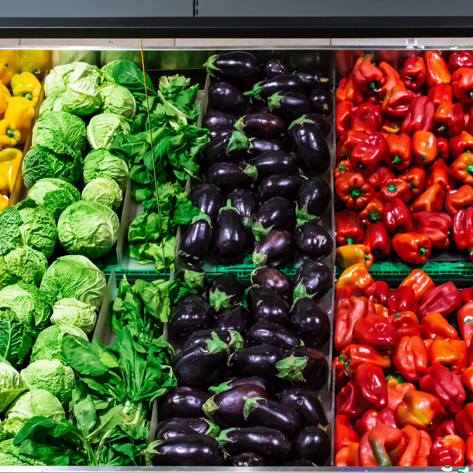 Vegetables at the grocery store | Ultimate Nutrition