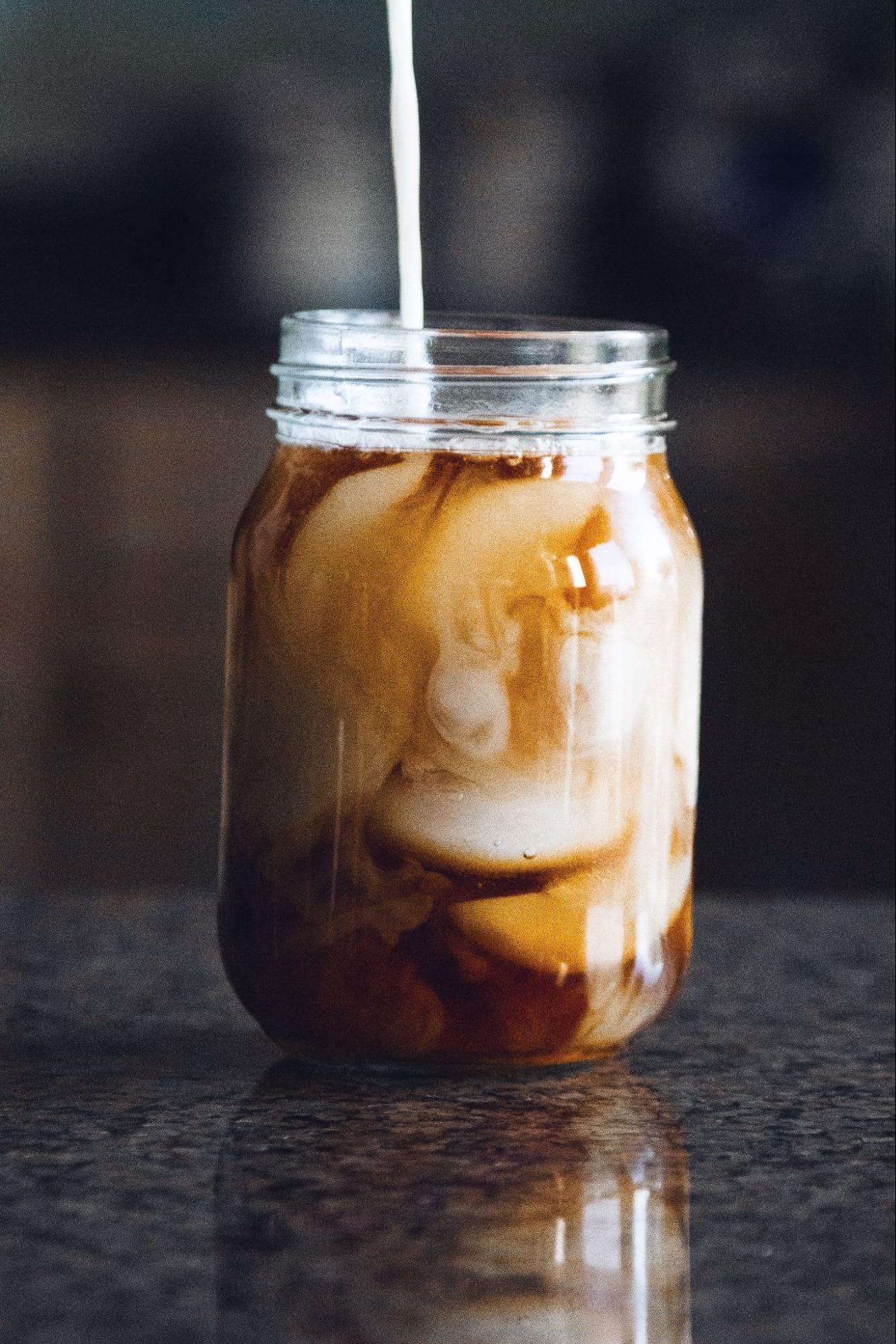 A jar of protein and coffee (Proffee)