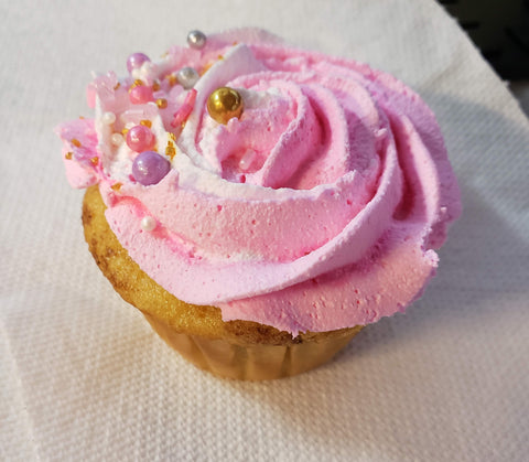 the barbie cupcake