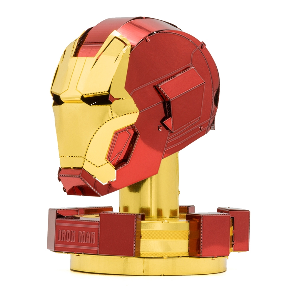 metal earth iron man helmet