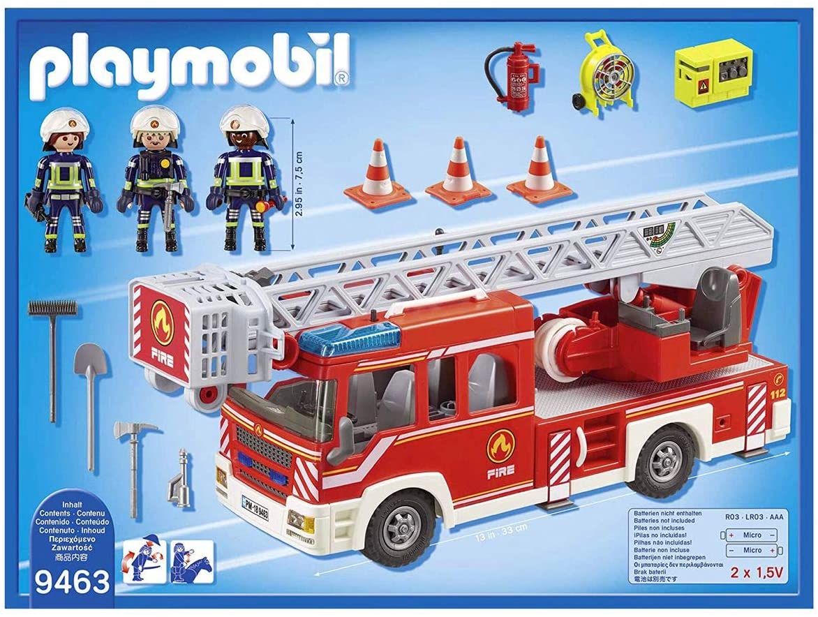City Action - Fire Ladder Truck 9463 and