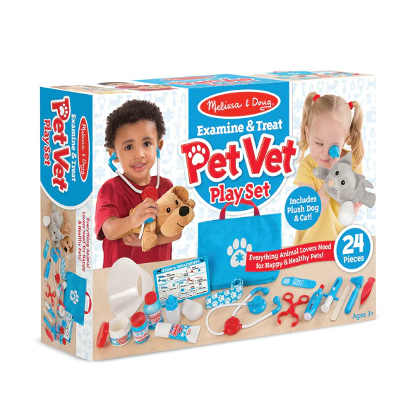 dog vet toy set