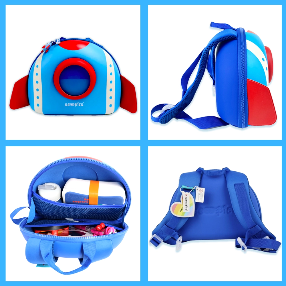 
                  
                    Space Shuttle Bag  | With Hardtop Design  | Premium EVA Quality |  Cutesy Rocket Zipper |  Spaceship Design | Ideal for Preschoolers
                  
                