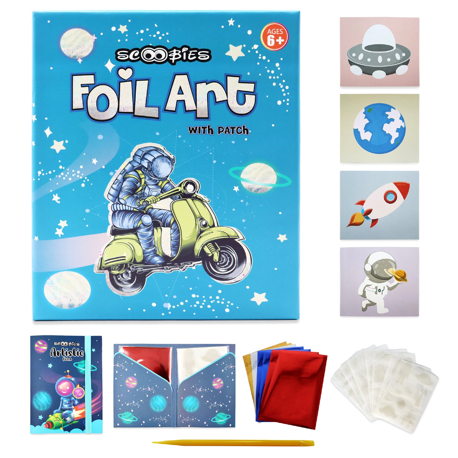 Foil Art Set - Experience the Magic of Unicorn in Transfer Art – Scoobies