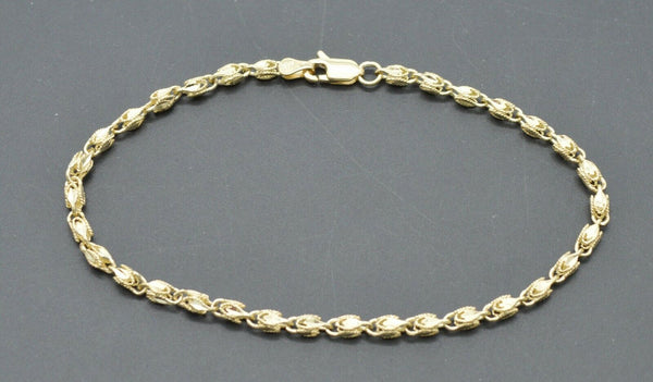 Brosky jewelry 10k three charm anklet 古典