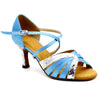 Light Blue & Silver Women Dance Shoes D1102 - Terrier Playnet Shop