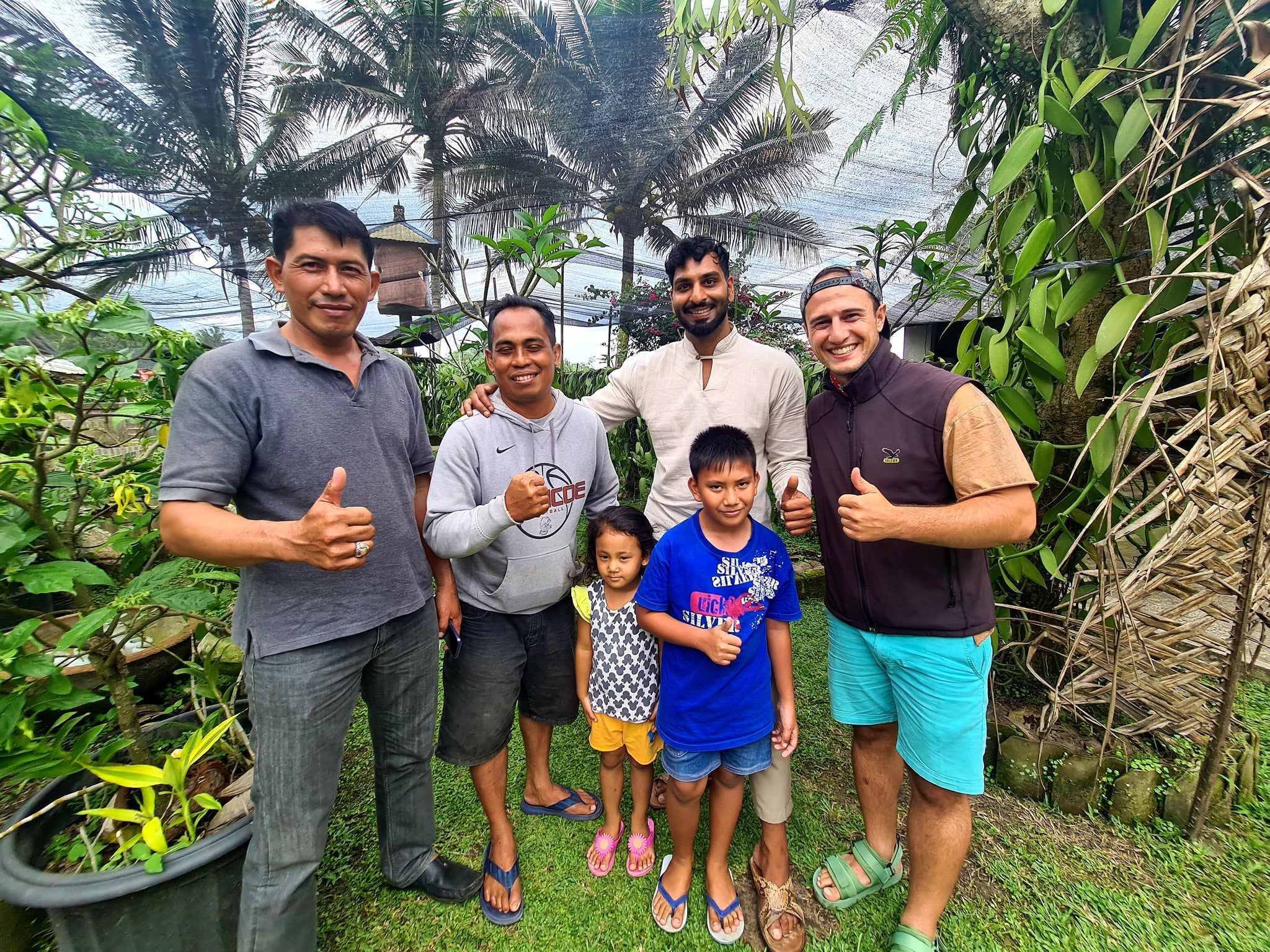 Vanilla Farmers In Bali, Indonesia