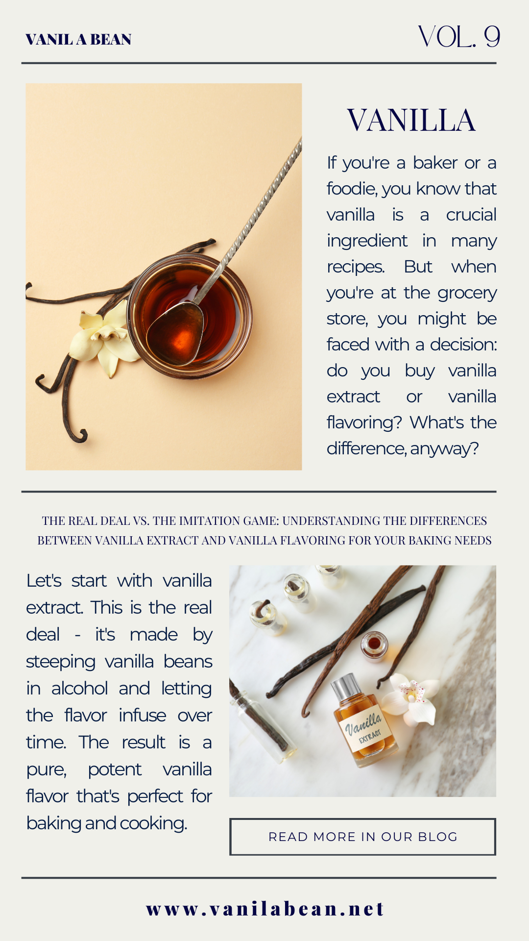 he Real Deal vs. the Imitation Game: Understanding the Differences Between Vanilla Extract and Vanilla Flavoring for Your Baking Needs