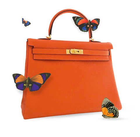 Hermes Kelly Orange