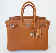Barenia Leather Hermes Bag