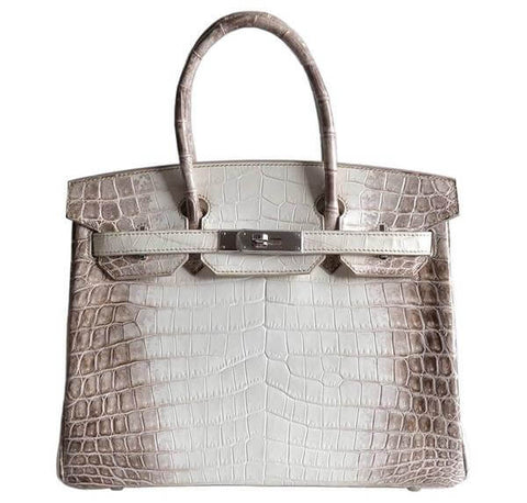 Hermès Birkin 30 Himalayan Niloticus Crocodile