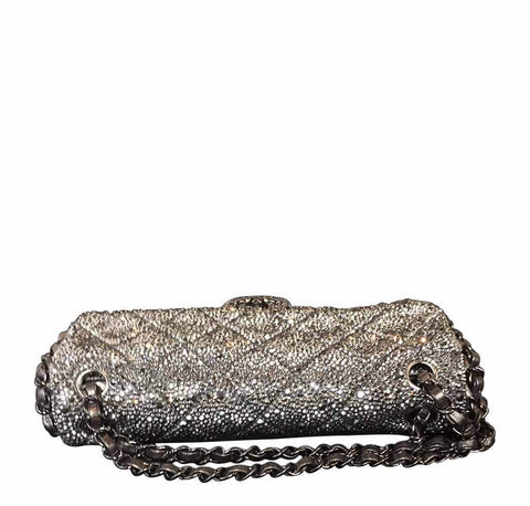 Crystal Chanel Bag with Swarovski Crystals