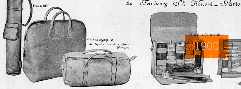 The Haut a Courroies bag, a symbol of Hermes' history