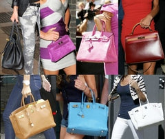 Victoria Beckham Many Hermes Bags