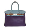 Hermès Birkin 30 Limited Edition Arlequin Clemence Bag PHW | Baghunter