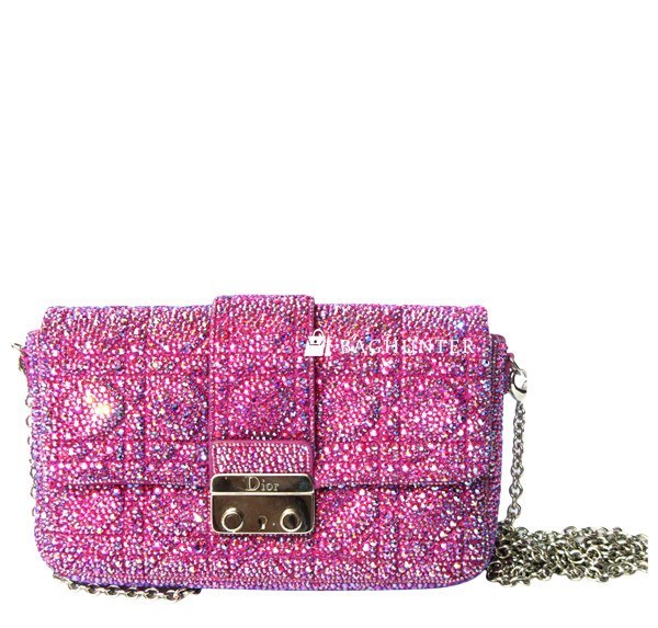 Dior Pink Crystal Bag - Custom Order | Baghunter