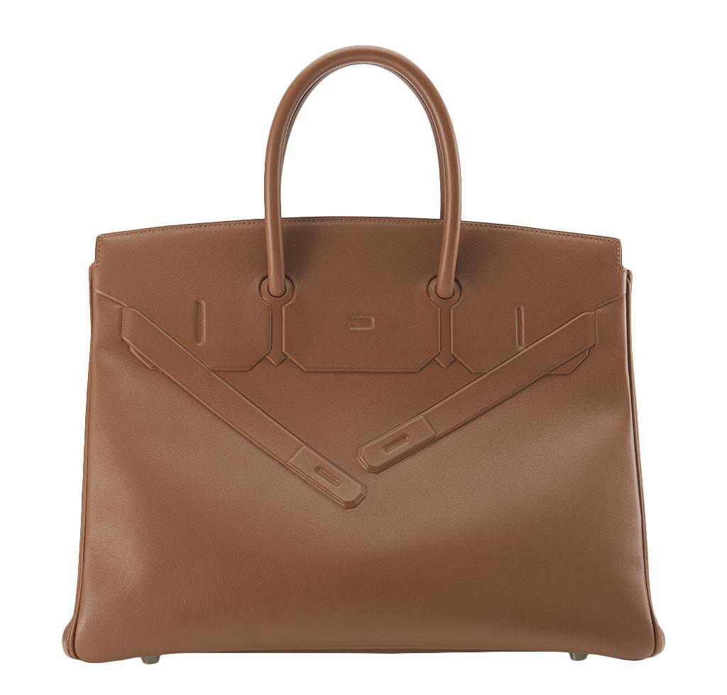 Hermès Birkin 35 Alezan Shadow Bag - Limited Edition | Baghunter