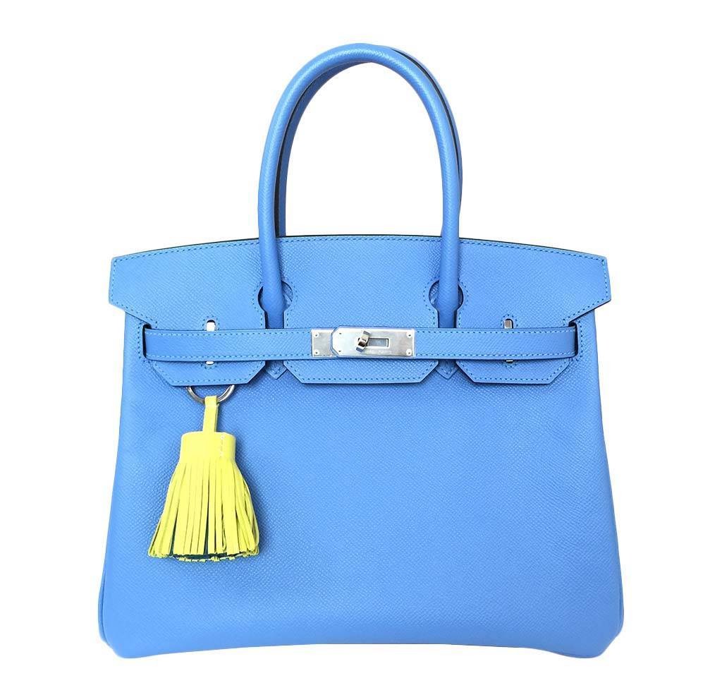 hermes birkin blue