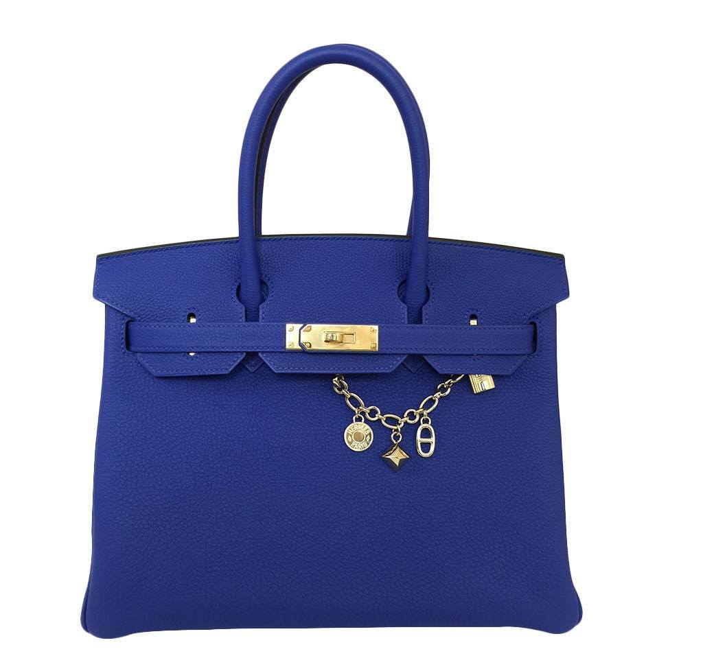 birkin 30 blue