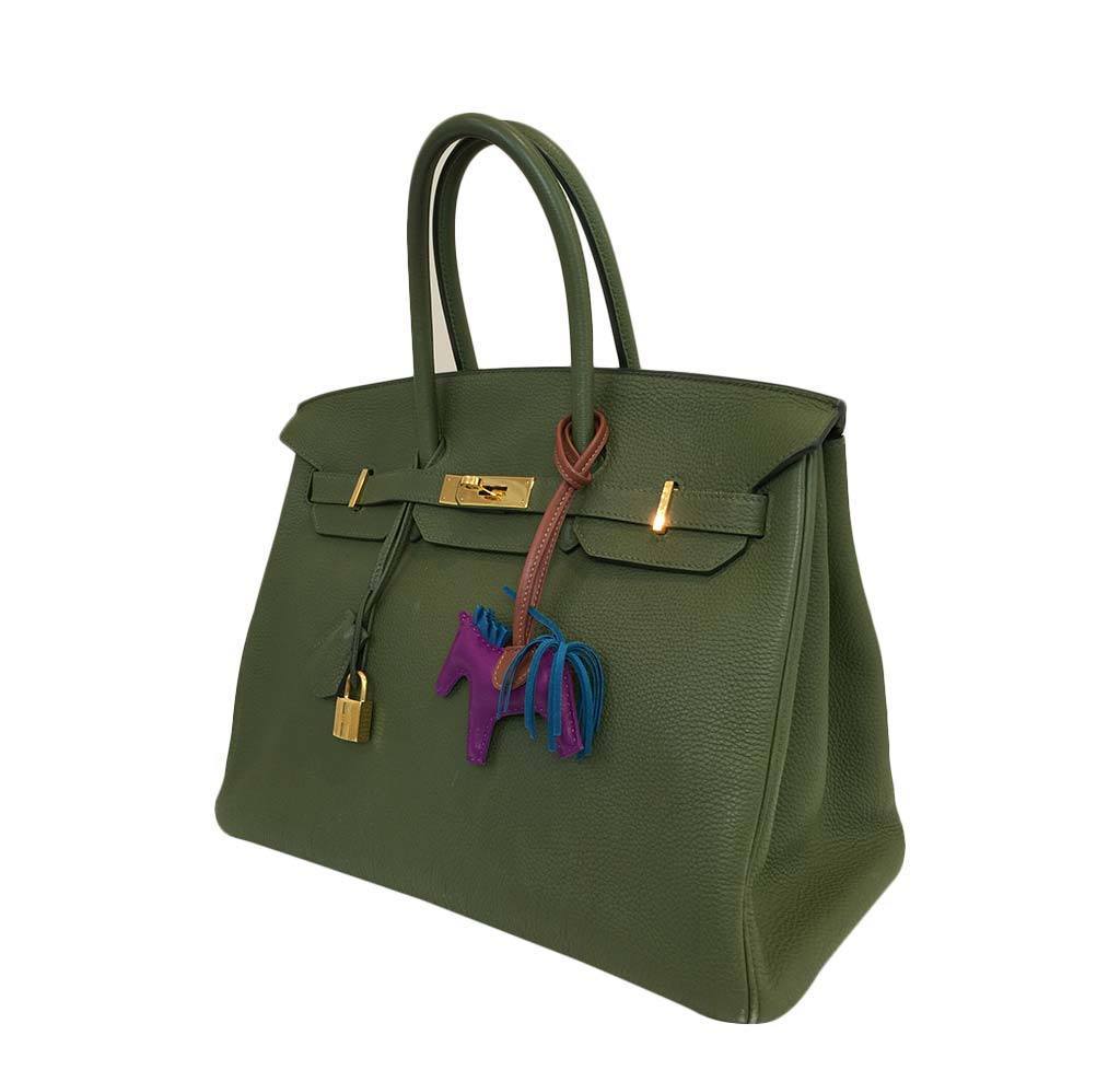 hermes bag green colour