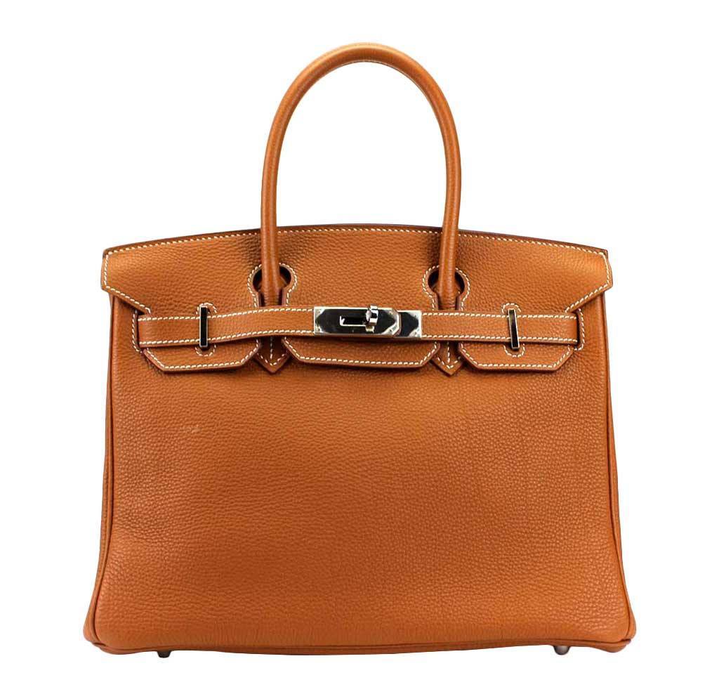 Hermès Birkin 30 Gold - Togo Leather 