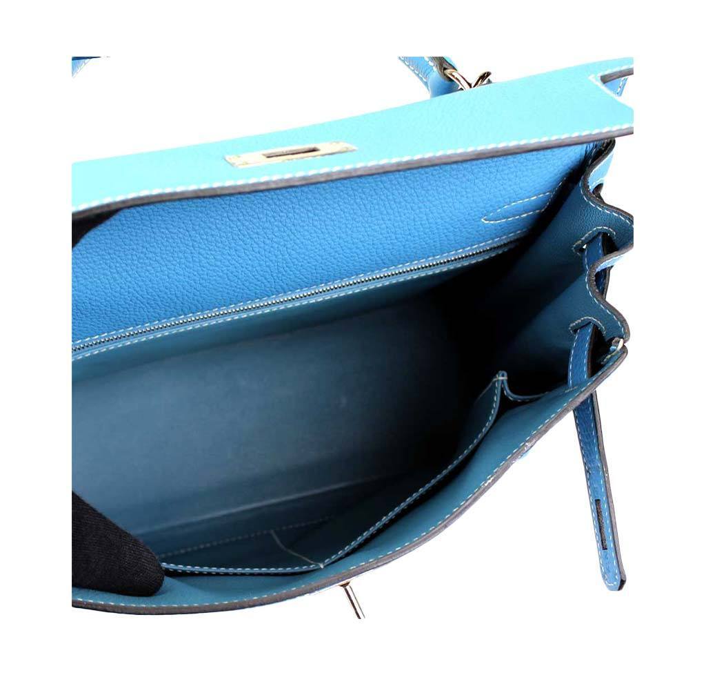 hermes kelly 28 blue