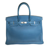 Hermès Blue Jean Birkin 35cm Bag PHW