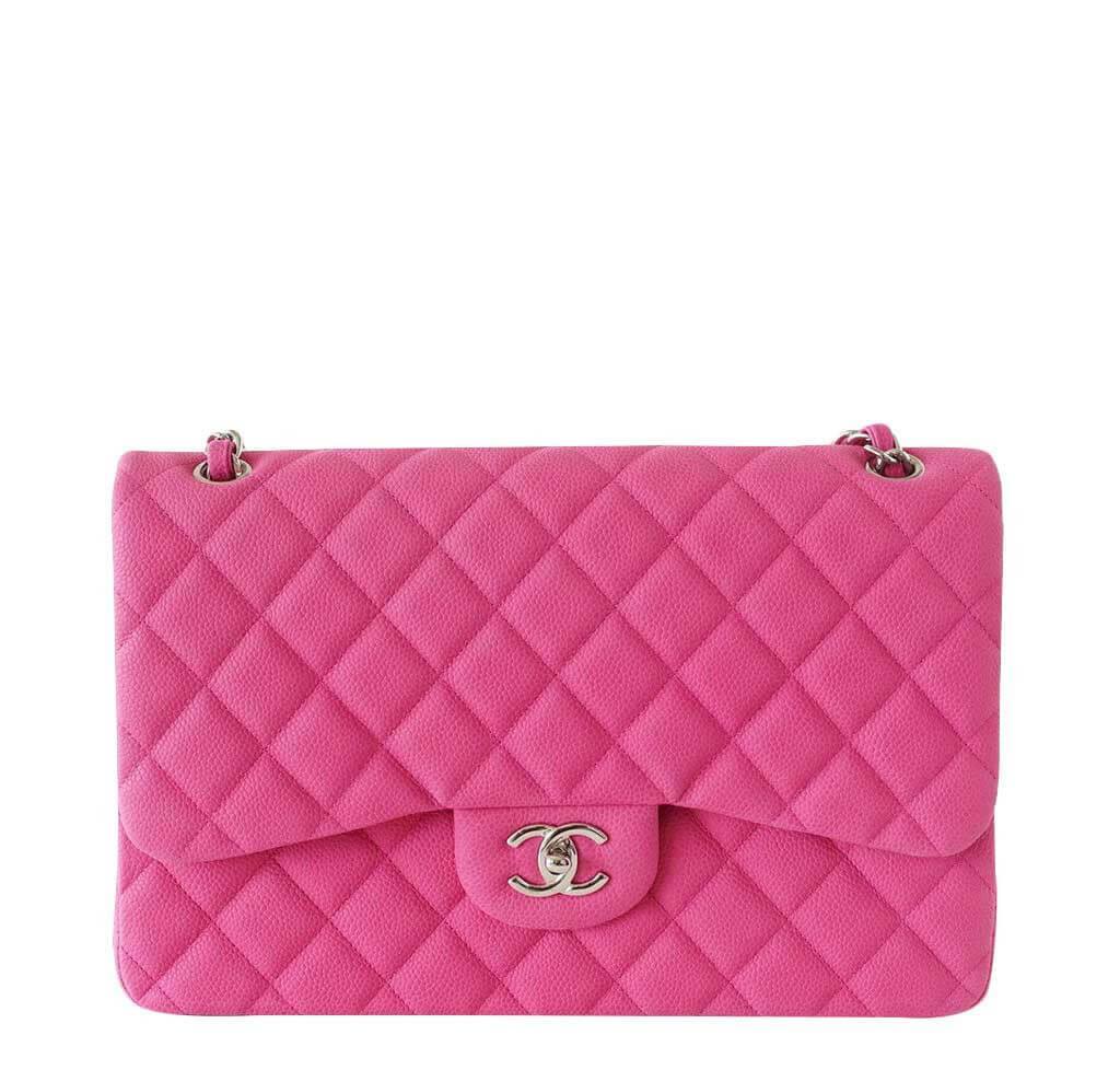 pink designer bag chanel