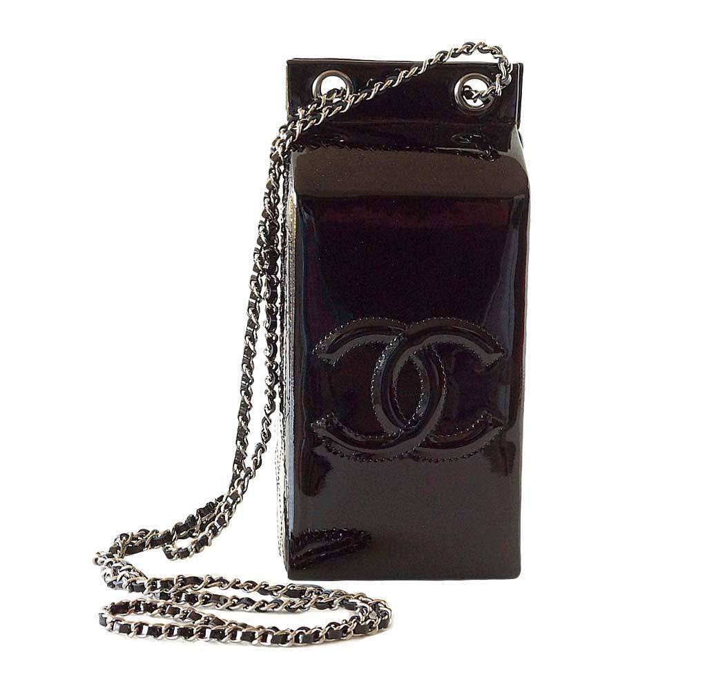 Chanel Milk Carton Limited Bag Black | Baghunter
