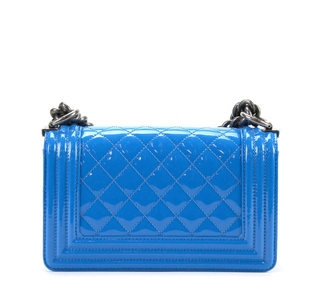 electric blue purse