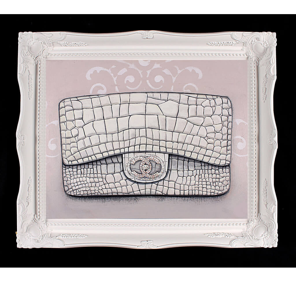 Medium Limited Edition Chanel Diamond Forever Giclée | Baghunter