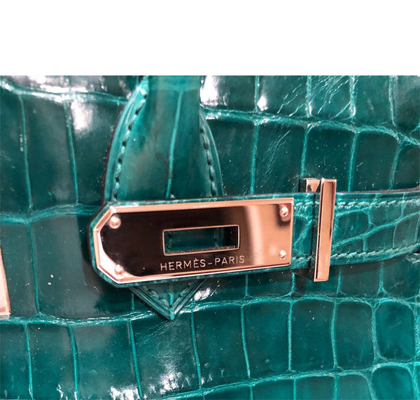 hermes birkin emerald green