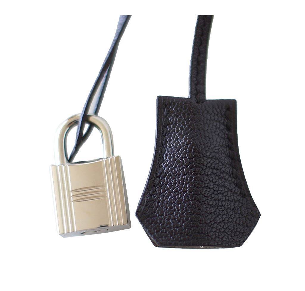Hermès Birkin 30 Bag Black Chevre PHW | Baghunter