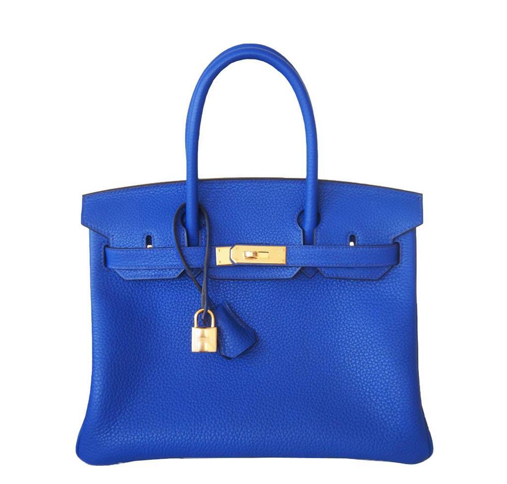 birkin 30 blue