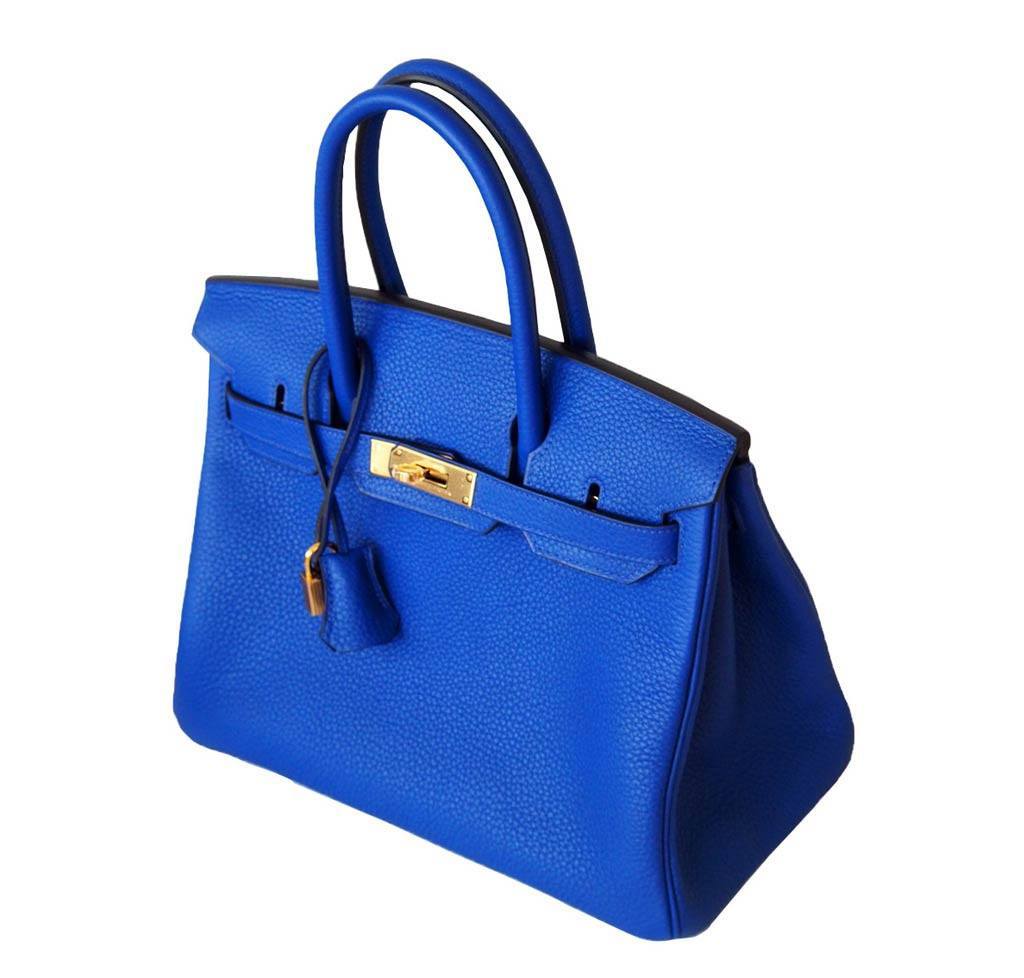 hermes birkin electric blue