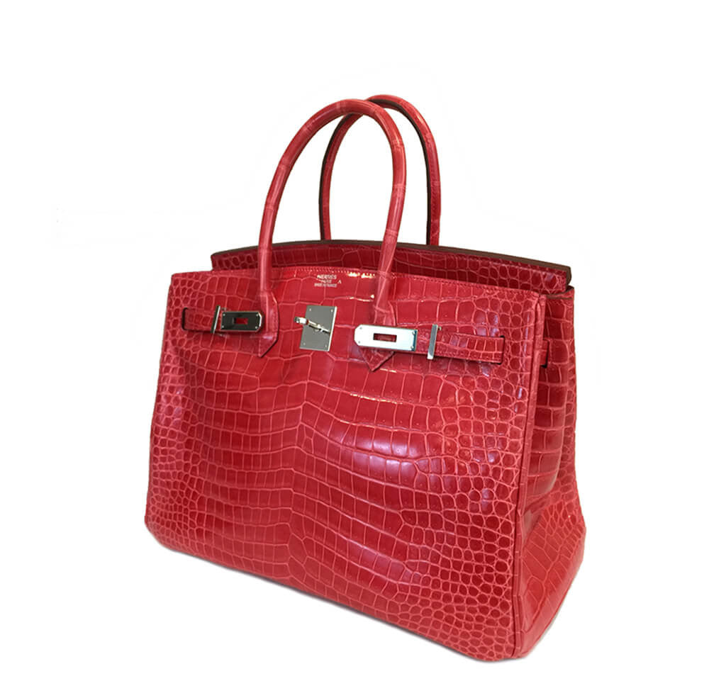 red croc birkin